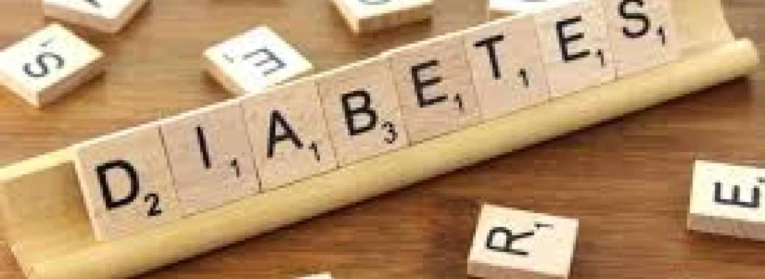 Image of Scrabble Board spelling Diabetes